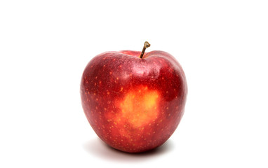 Red apple isolated