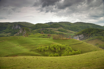 Obraz premium Beautiful landscape in Apuseni, Romania