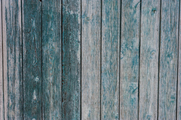 background of old painted fence boards