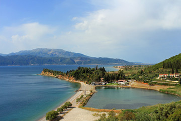 Obraz premium Grèce, Paysage du Péloponnèse