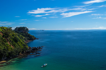 Mawhitipana Bay, Little Palm beach, Waiheke Island, New Zealand