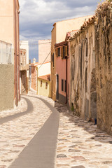 Posada, lanes of the old town