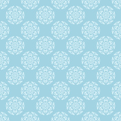 Seamless floral background for textile, wallpapers