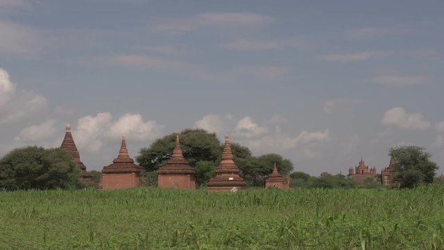 Pagodas in Bagan, myanmar