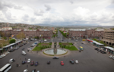 Fototapeta na wymiar Yerevan city