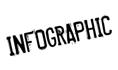 Infographic rubber stamp. Grunge design with dust scratches. Effects can be easily removed for a clean, crisp look. Color is easily changed.