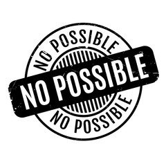 No Possible rubber stamp. Grunge design with dust scratches. Effects can be easily removed for a clean, crisp look. Color is easily changed.