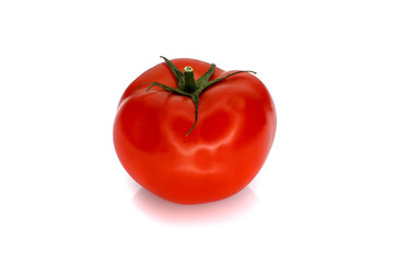 Tomato on isolated background