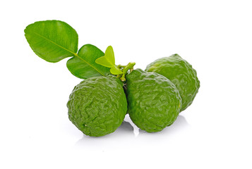 bergamot isolated on white background