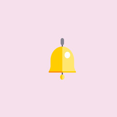 Bell icon. flat design