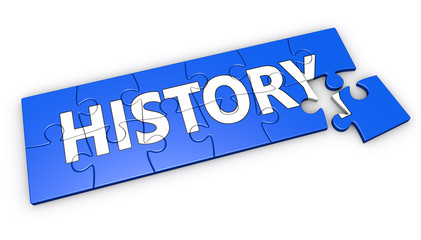 History Sign On Jigsaw Puzzle