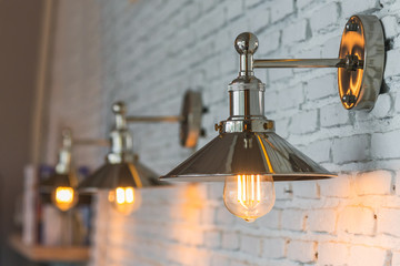 Modern wall lamp interior contemporary decoration