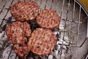 Barbecue meal dinner. 