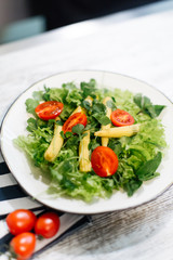 Organic healthy salad 