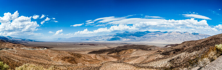 approaching death valley via trona