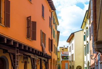 Bologna a city in Red color © giumas