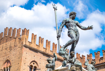 Bologna a city in Red color © giumas