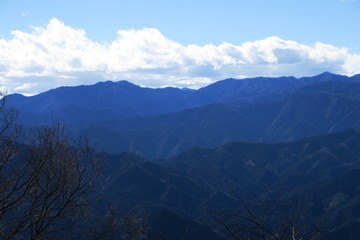 奥武蔵の山々