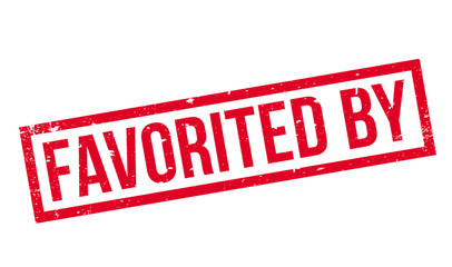Favorited By rubber stamp. Grunge design with dust scratches. Effects can be easily removed for a clean, crisp look. Color is easily changed.