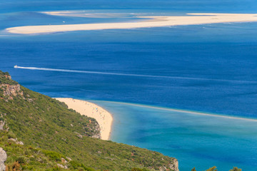 Obraz premium Parque natural da Arrábida em Setubal Portugal