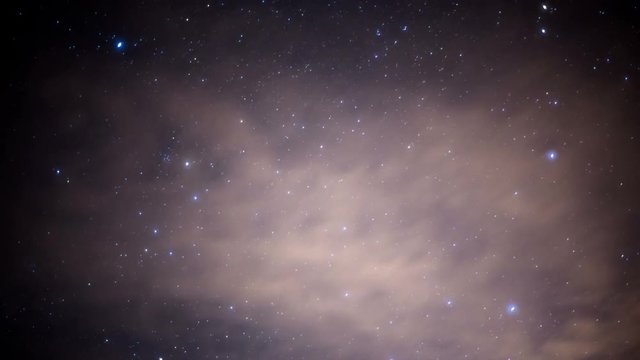 Milky Way Galaxy Spring Sky 43 Time Lapse Stars and Meteors