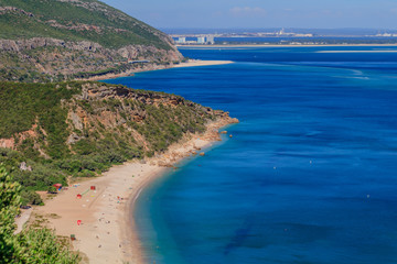 Parque natural da Arrábida em Setubal Portugal