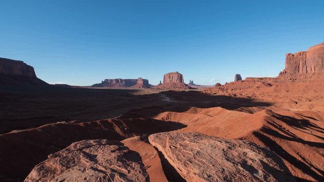 Monument Valley Day Time Lapse 07 John Ford Point