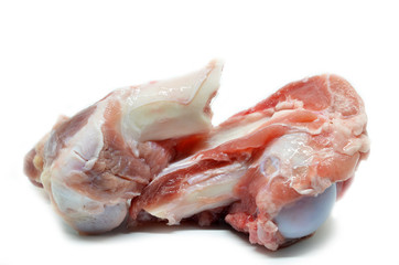 Pig bone used for cooking soup base