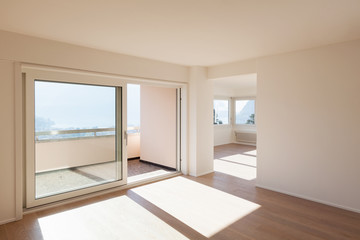 Interior of empty apartment.