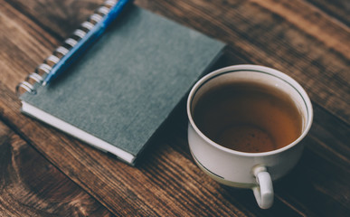 Tea And Notepad