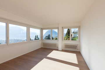 Interior of empty apartment.