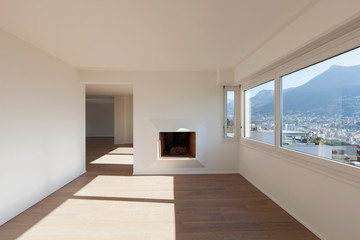 Interior of empty apartment.
