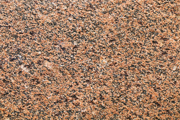 Red granite wall