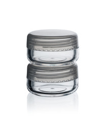 Obraz premium Plastic cream jar