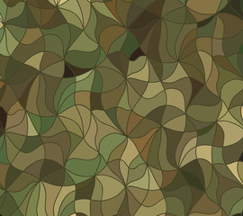 Vector wave background of drawn lines