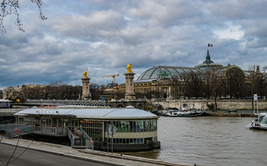 Seine River In Paris
