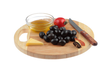 Fresh vegetables and fruits on the table