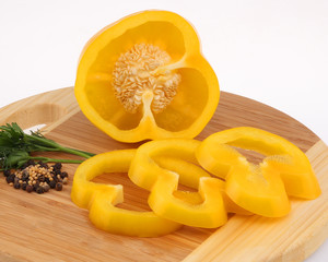 Fresh vegetables and fruits on the table