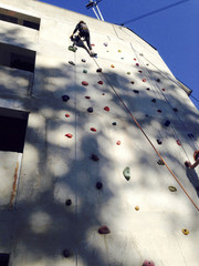 climbing wall
