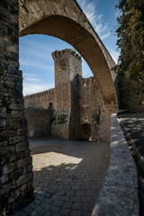 Fototapeta na wymiar Massa Marittima, Tuscany, medieval town in Italy
