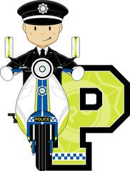 P is for Policeman 