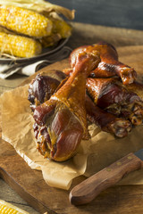 Barbecue Smoked Turkey Leg