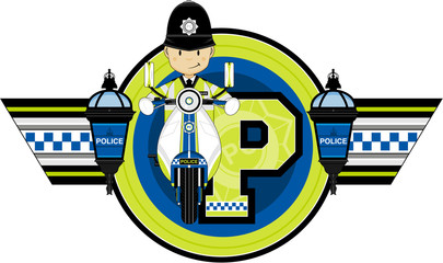 P is for Policeman 