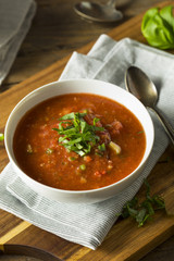 Cold Refreshing Gazpacho Soup