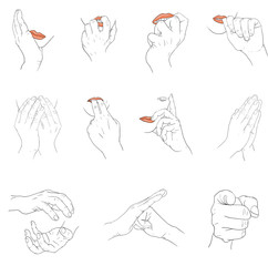 hand actions