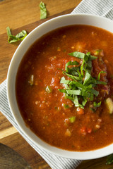 Cold Refreshing Gazpacho Soup