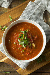 Cold Refreshing Gazpacho Soup