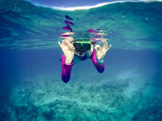 Foto op Plexiglas Snorkeling © JJAVA