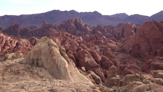 Beautiful rock formation in Valley of Fire State Park, Overton, Nevada.
