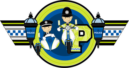 P is for Policeman 